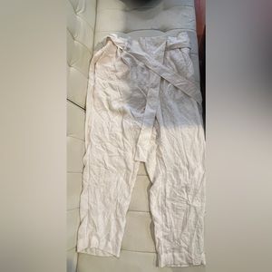 Soft linen flowy pants